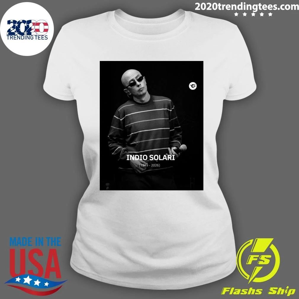 Rip Carlos Indio Solari 1949-2026 Shirt