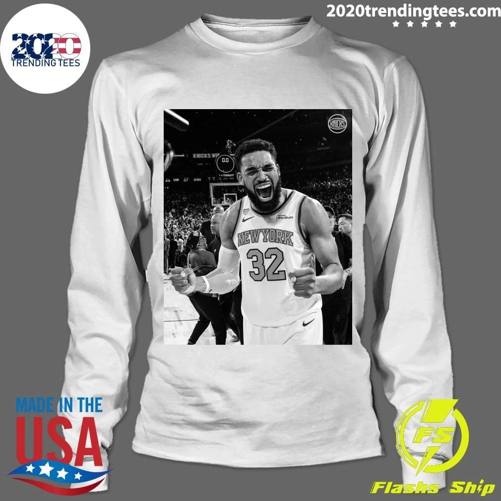 Karl-Anthony Towns Knicks Nation Loud and Proud New York Basketball Shirt