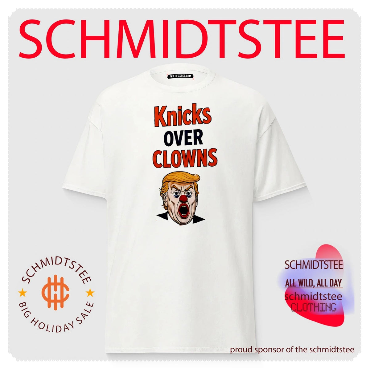 Knicks over clowns Trump funny shirt
