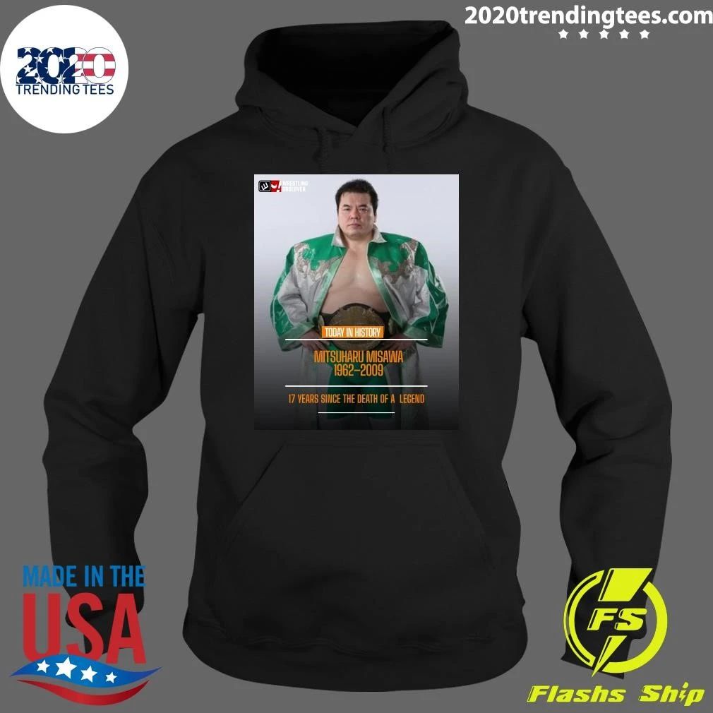Remembering Mitsuharu Misawa June 18, 1962 – June 13, 2009 Shirt