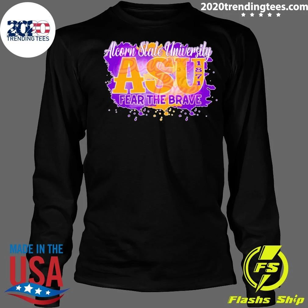 Alcorn State University Fear The Brave ASU Tigers 1877 Shirt