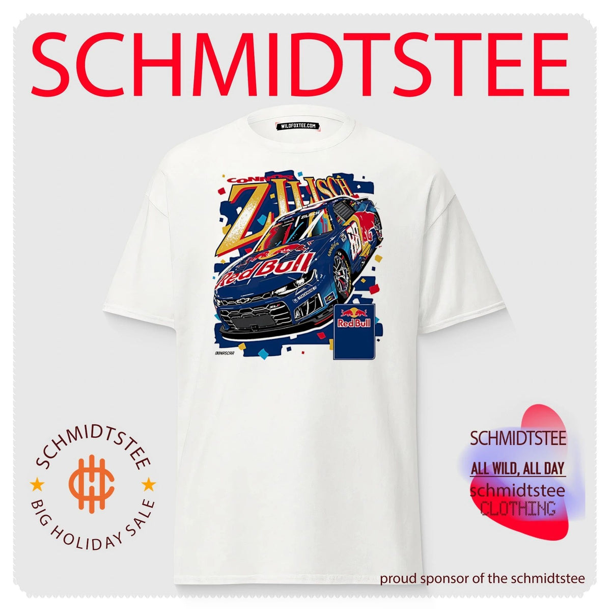 NASCAR Connor Zilisch number 88 screen printed graphic car shirt