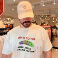 Omw to the sick little freak factory caterpillar shirt