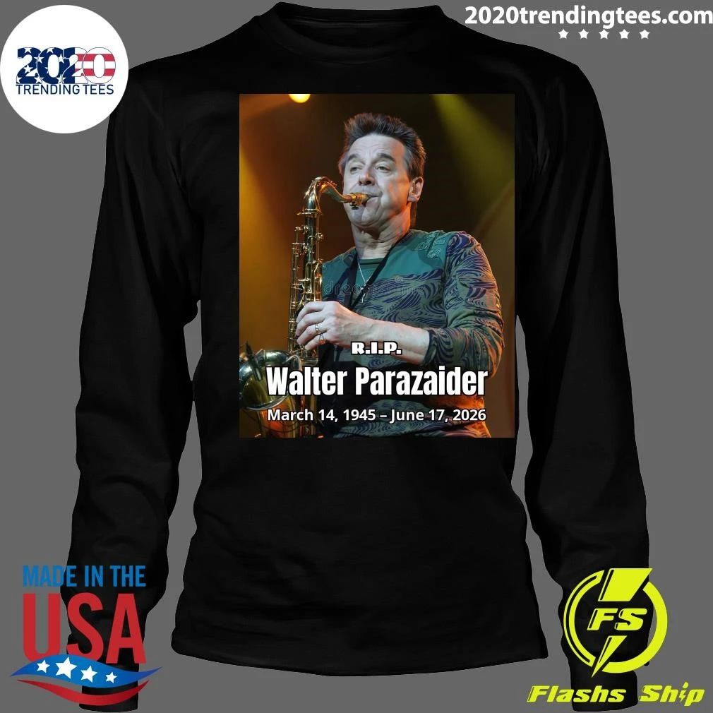 R.I.P. Walter Parazaider Chicago Co-Founder Dies at 81 After Long Battle with Alzheimer’s Shirt