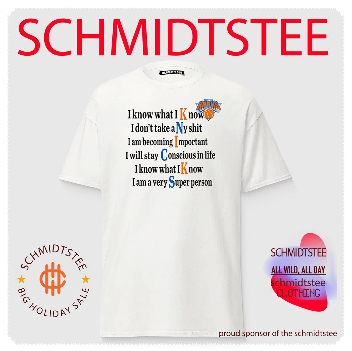 Knicks I Know What I Know 2026 NBA Finals Shirt