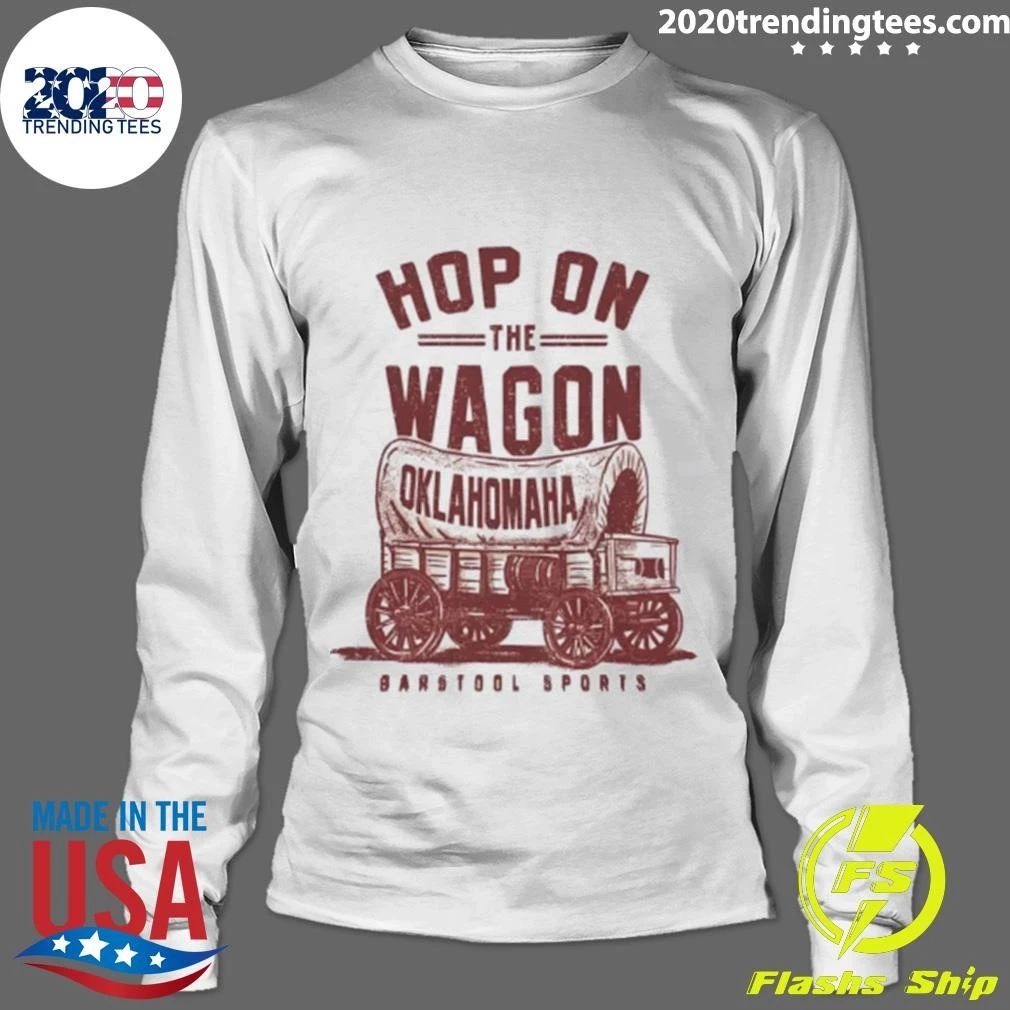 Hop On The Wagon Oklahomaha Shirt
