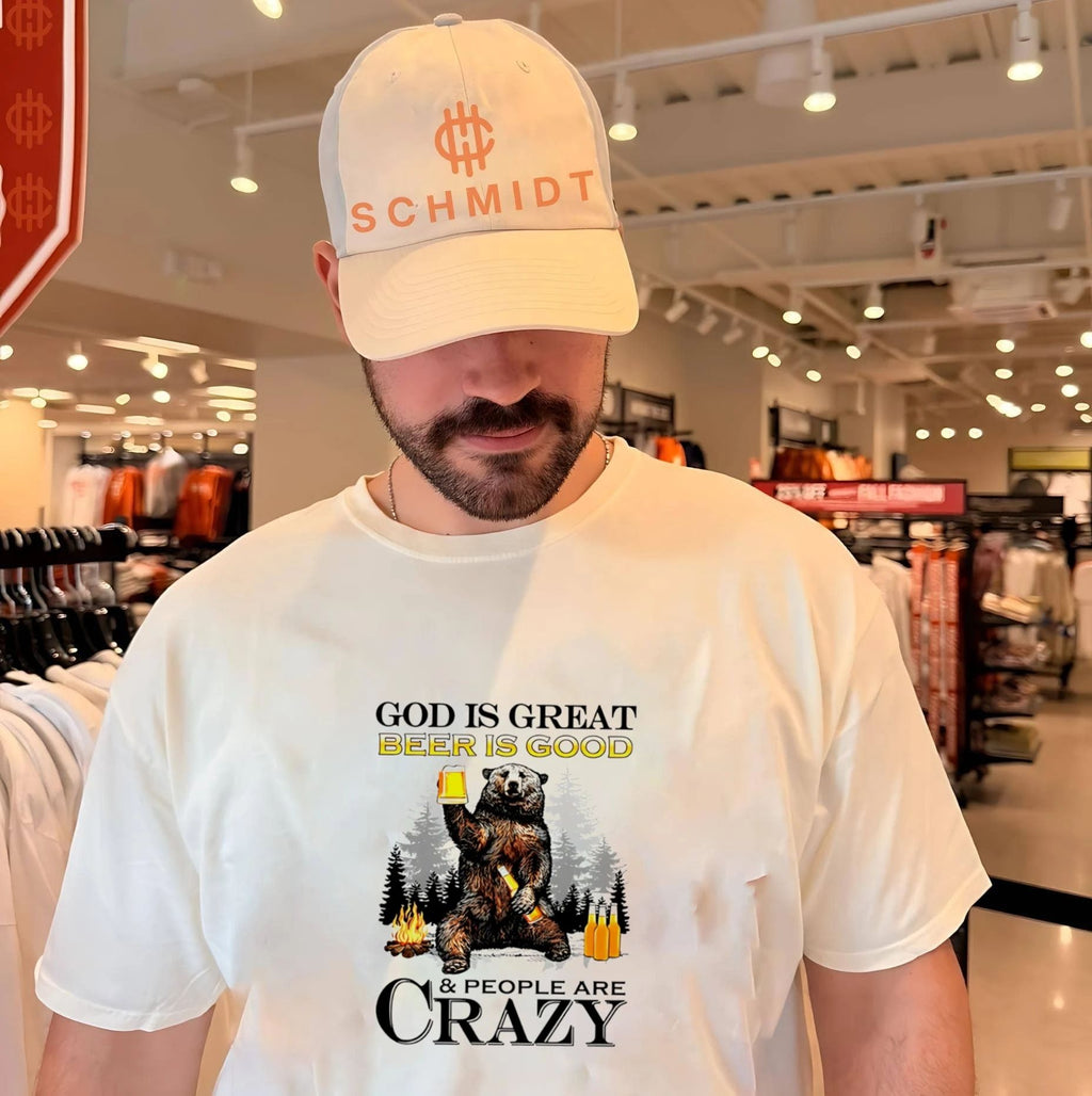 God is great Michelob Ultra is good and people are crazy shirt