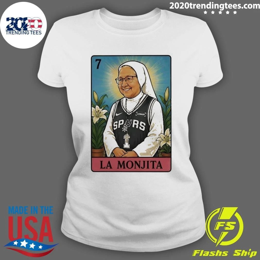 Nun La Monjita San Antonio Spurs Basketball Shirt