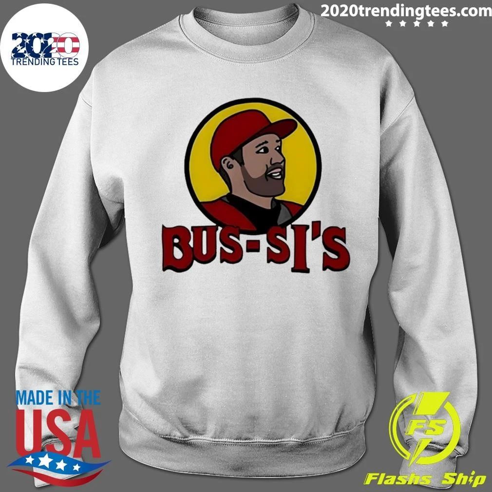 Brandon Bussi Carolina Hurricanes Bus-si’s Buc-ees Parody Logo Shirt
