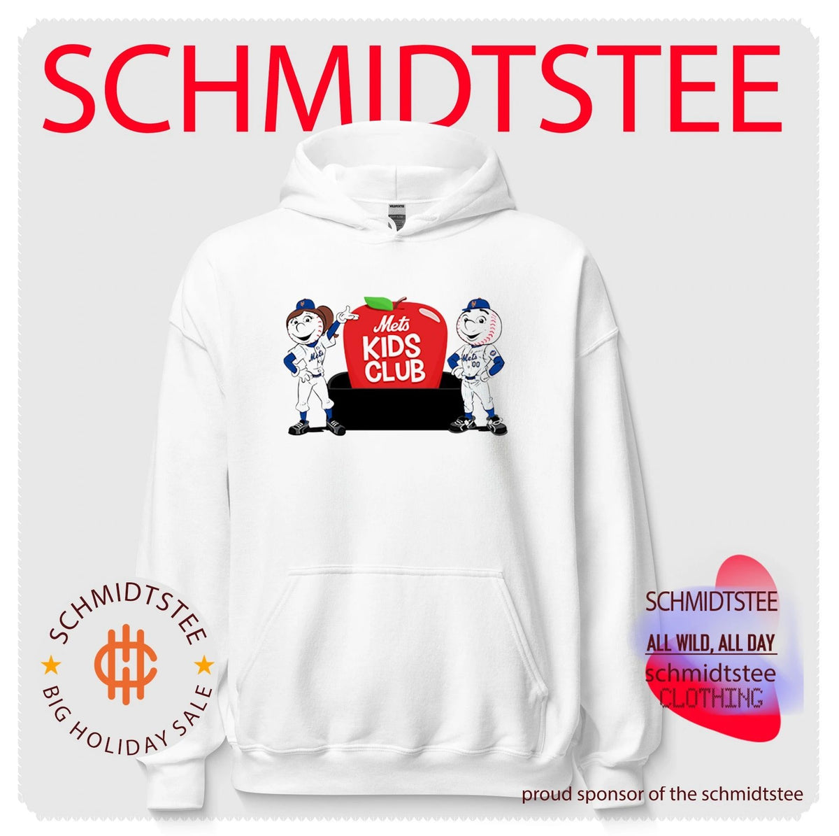 Mr and Mrs Met Kids Club New York Mets shirt