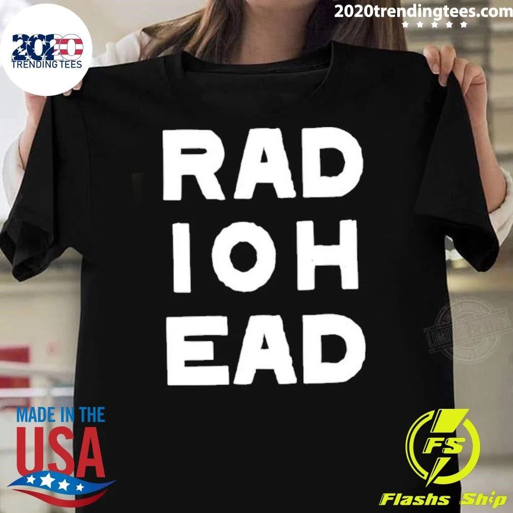 Radiohead 2025 Semaphore Shirt
