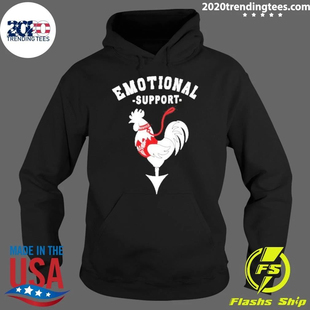 Chicken Bervice Emotional Support Shirt