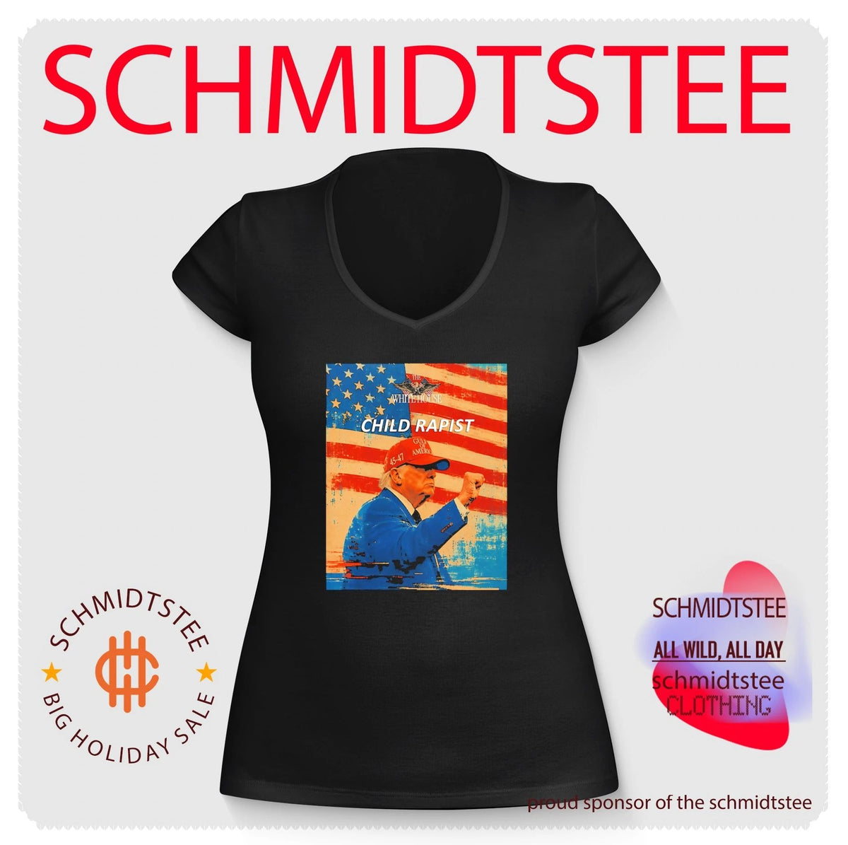 The White House child rapist vintage shirt