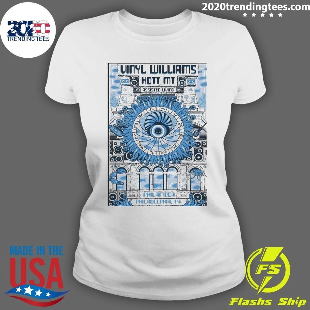 Vinyl Williams In Philadelphia Pa On June 3 2026 Poster Shirt