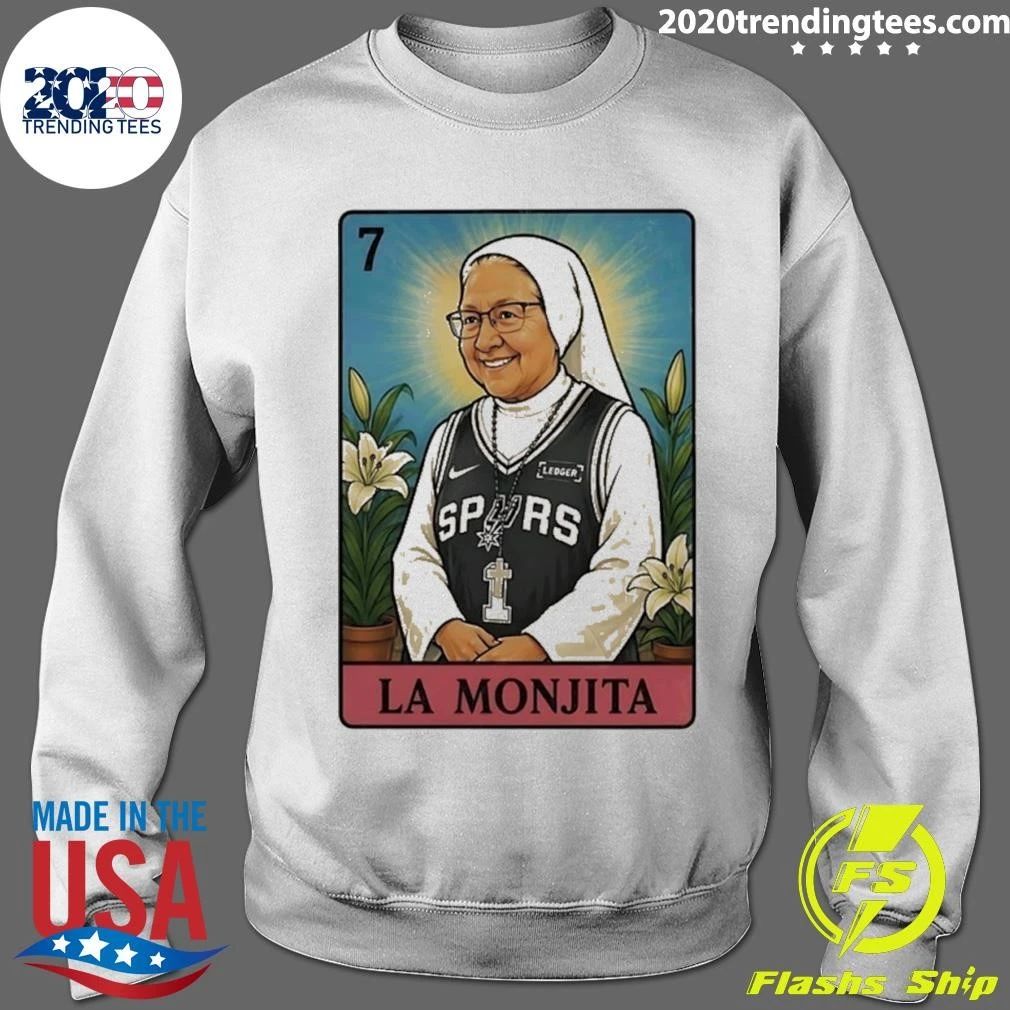 Nun La Monjita San Antonio Spurs Basketball Shirt
