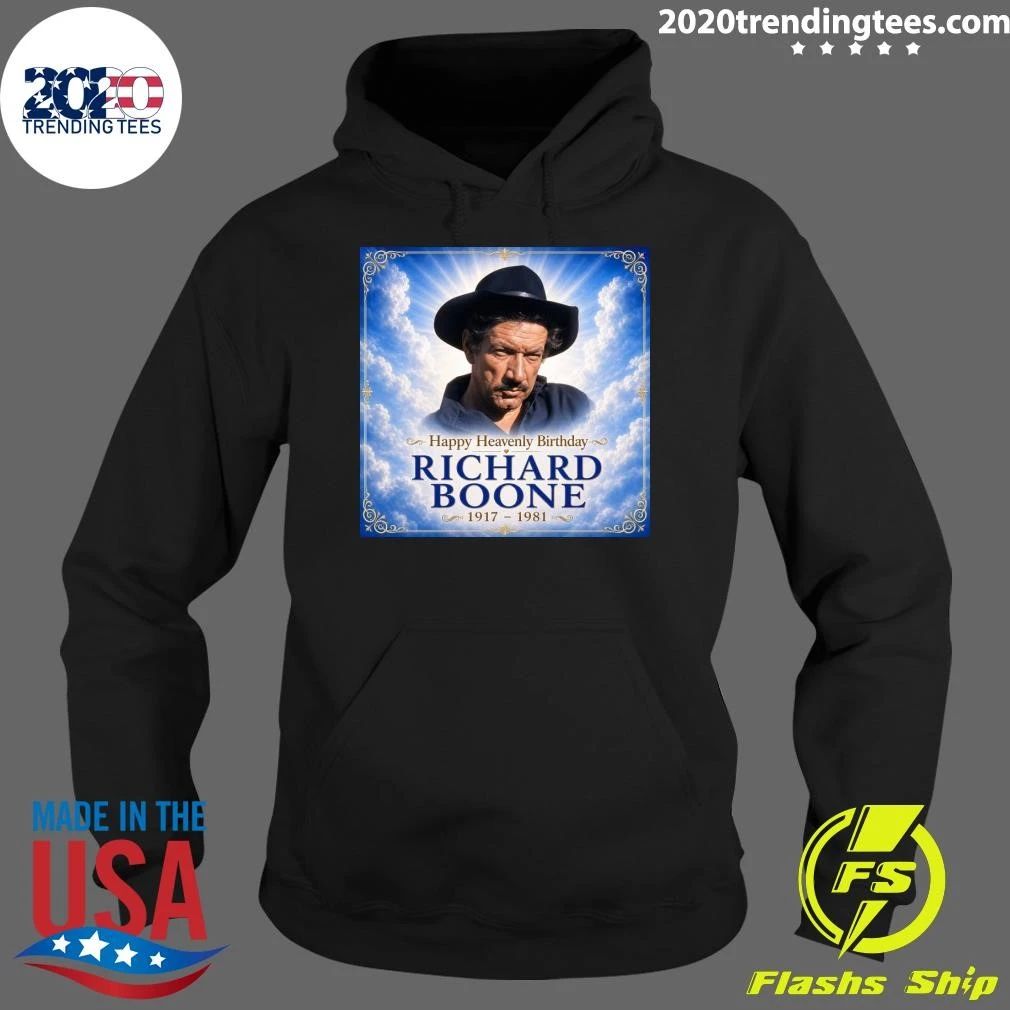 Happy Heavenly Birthday Richard Boone 1917-1981 Shirt