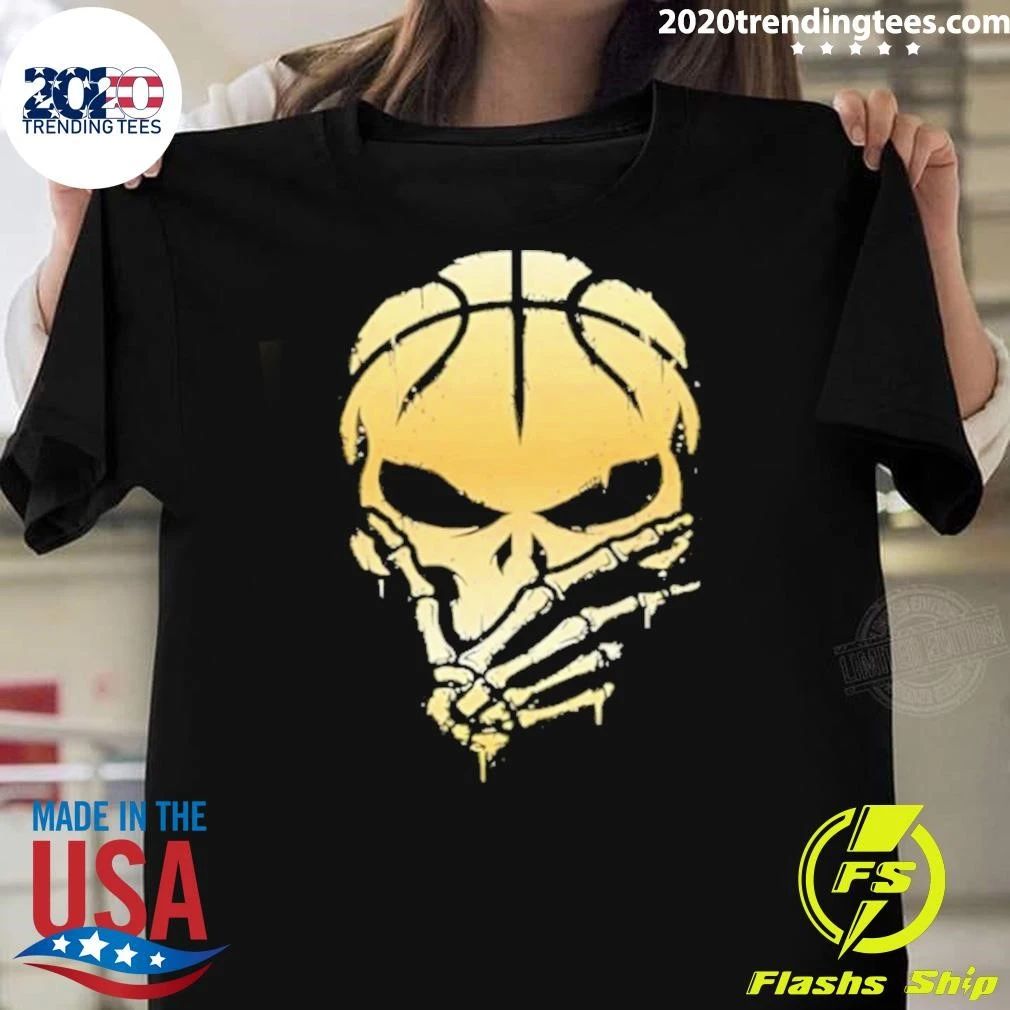 The Brunisher Gold Jalen Brunson Knicks Skull Shirt