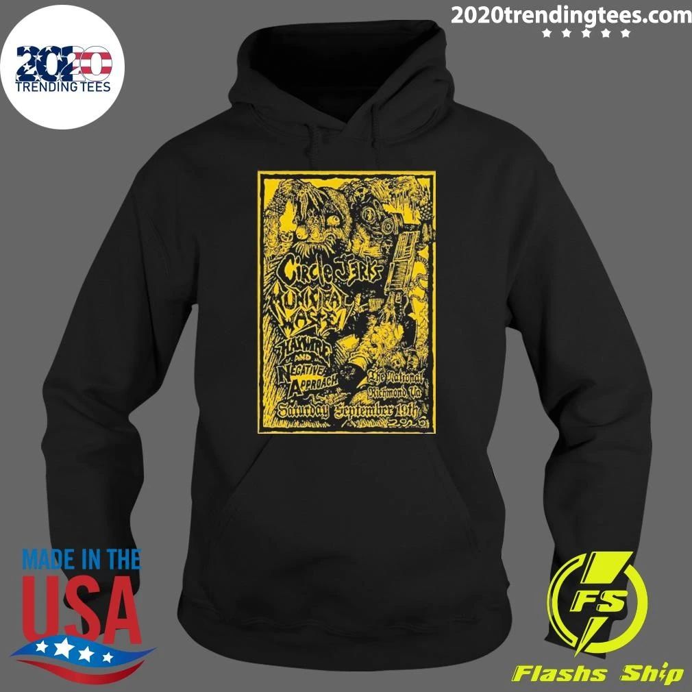 Circle Jerks 9 19 2026 Richmond Va Poster Shirt