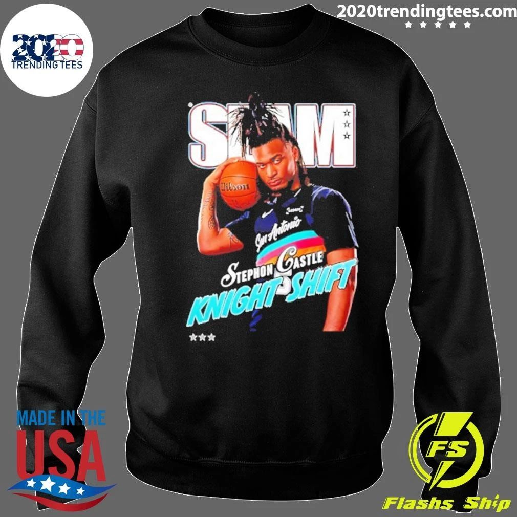 San Antonio Spurs Stephon Castle Knight Shift Shirt