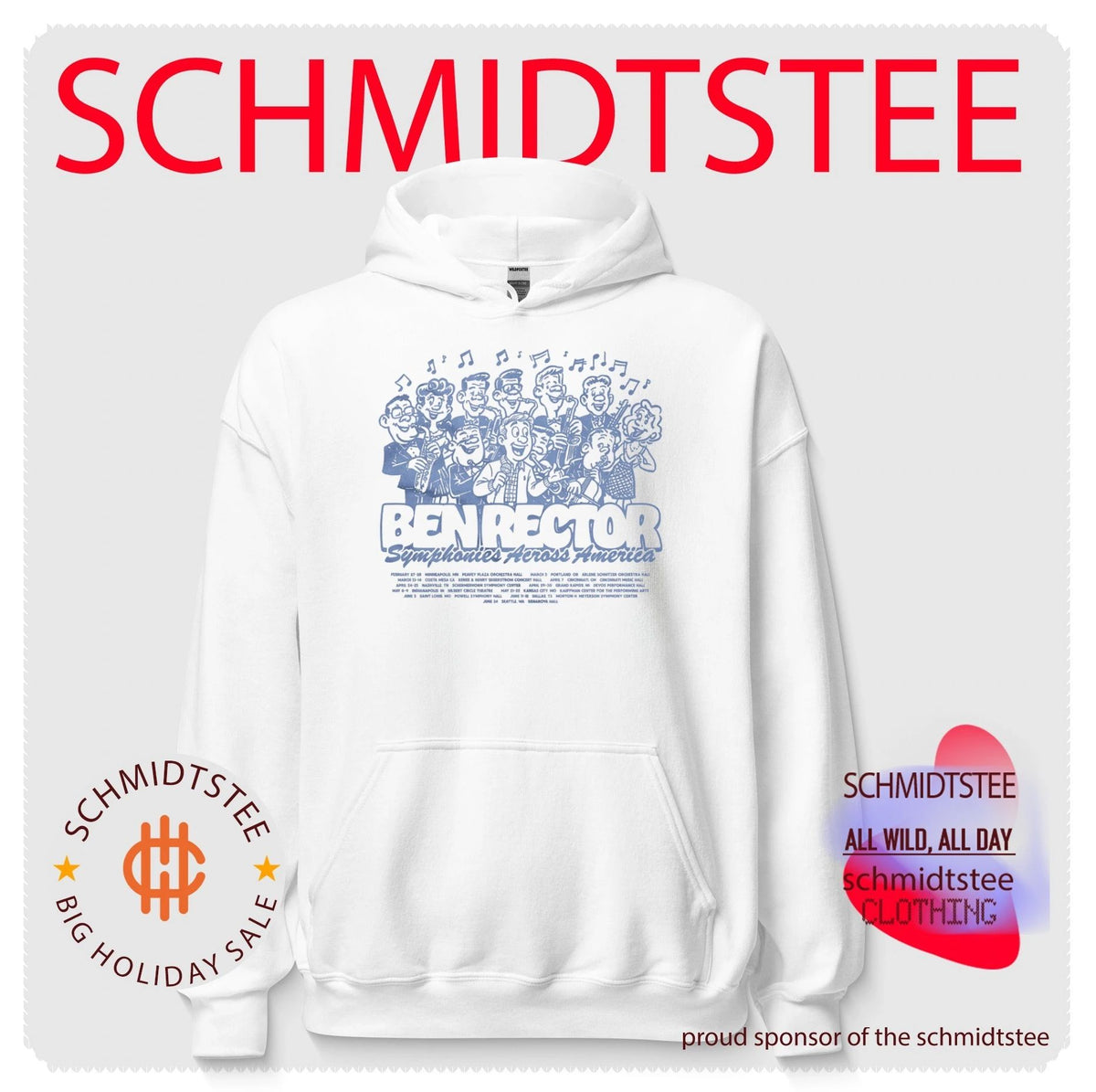 Ben Rector Symphonies Across America Tour shirt