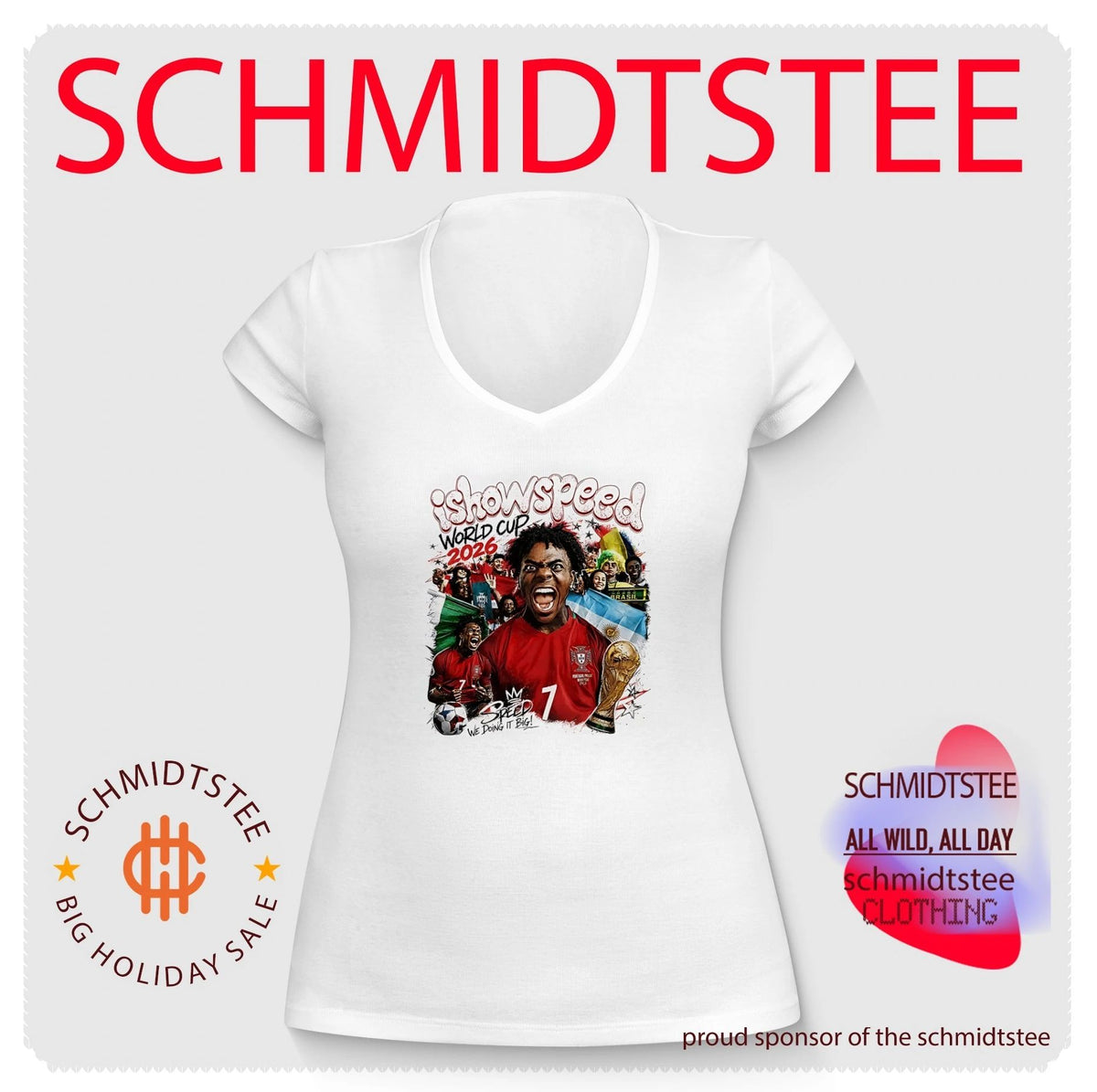 Ishowspeed World Cup 2026 we doing it big signature shirt