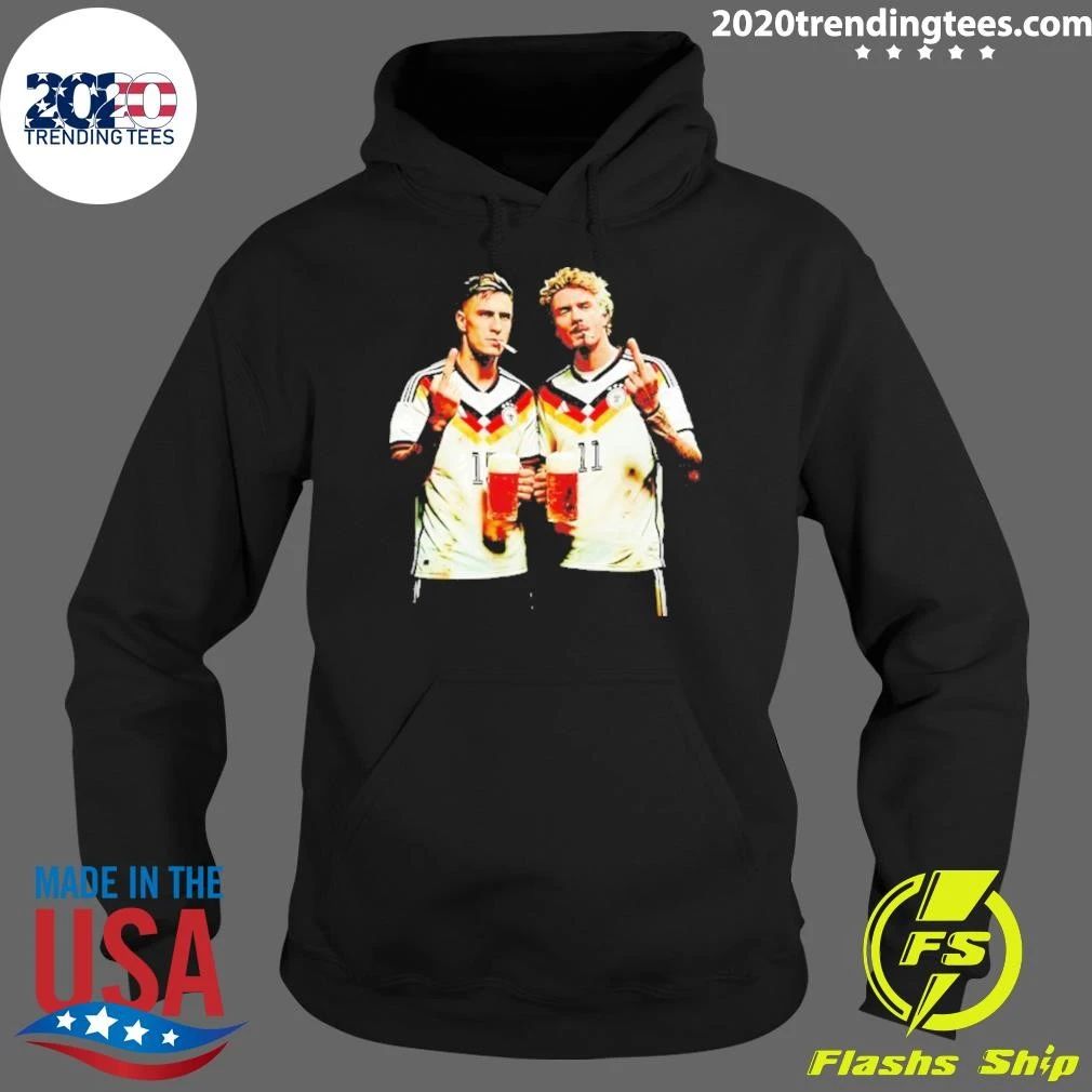 German Football The Middle Finger Gesture 2 Shirt
