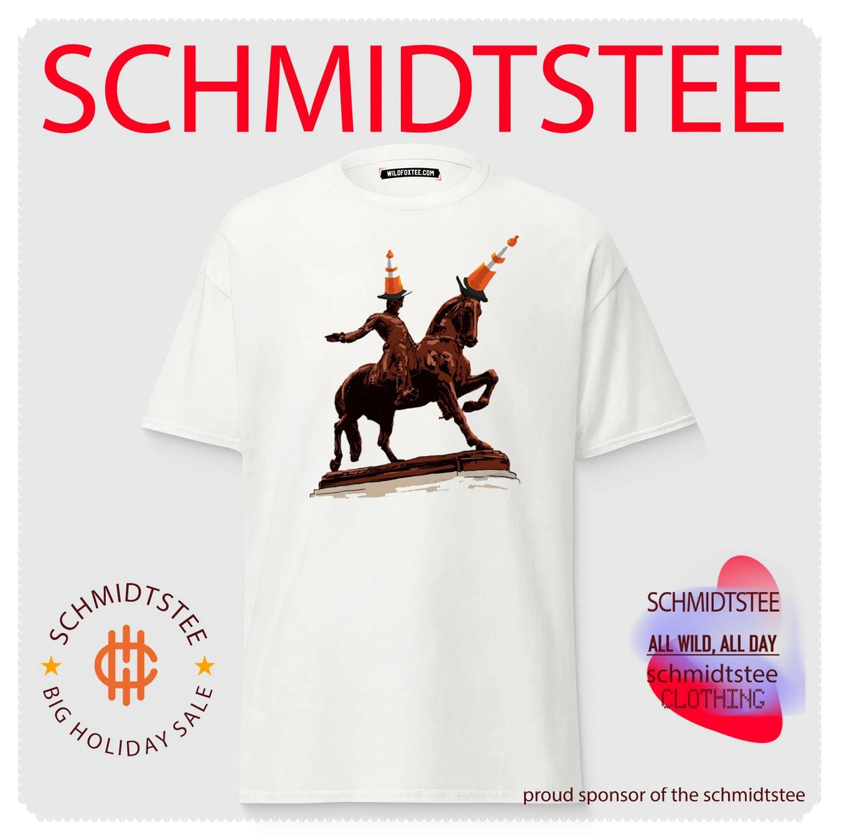 The Scottish Were Here Duke of Wellington Statue Glasgow shirt