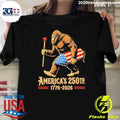 Bigfoot Carrying Patriotic Rocket With America’s 250th 1776 2026 Shirt