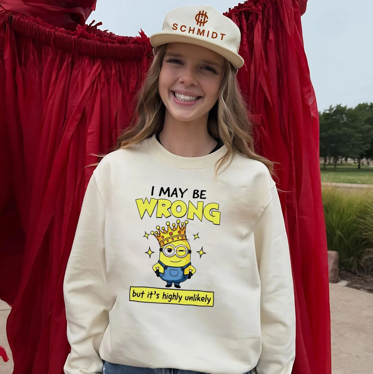I may be wrong but it’s highly unlikely Minion King shirt