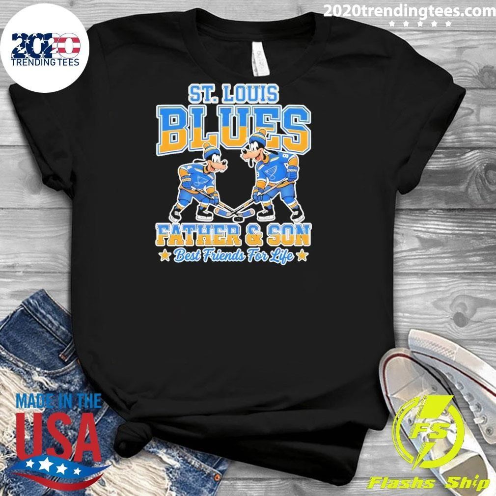 St. Louis Blues Father And Son Best Friends For Life Shirt
