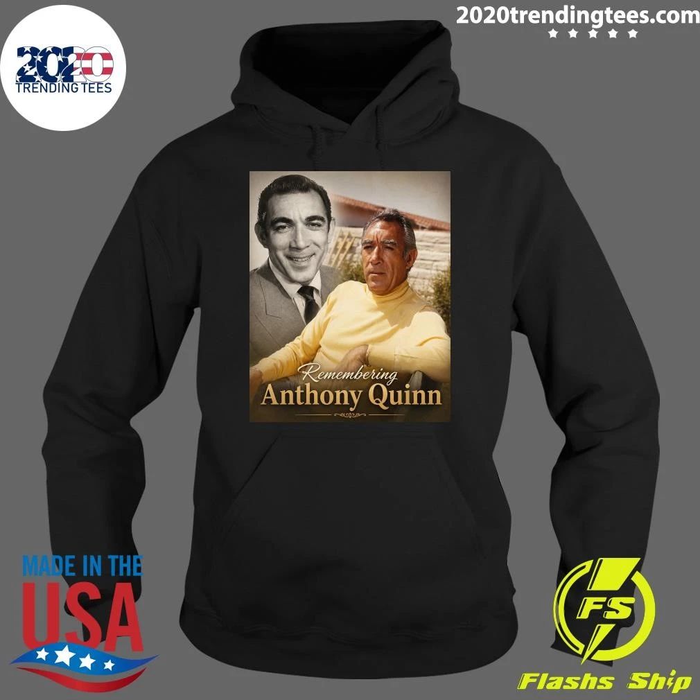 25 Years Later, Anthony Quinn Still Shines and His Legacy Lives On, Remembering Anthony Quinn Shirt