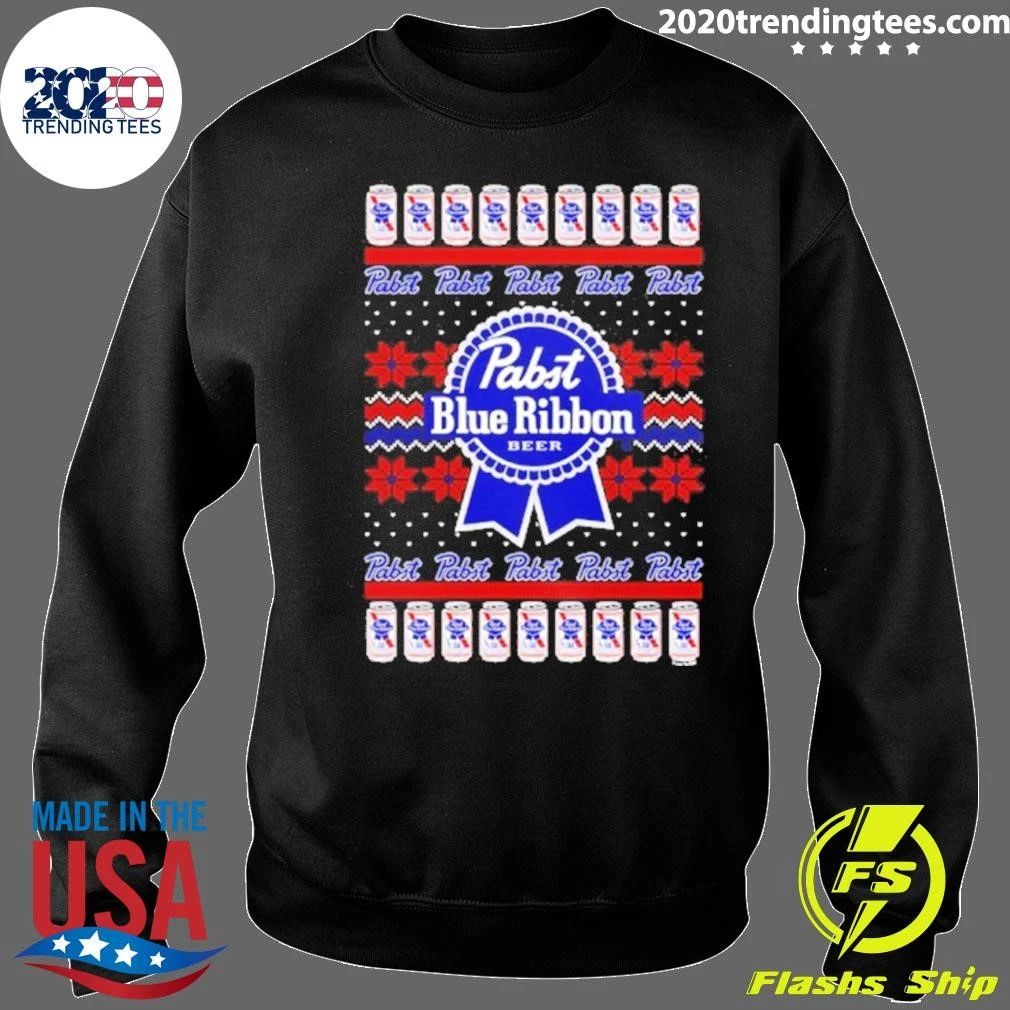 Reinbeer Pabst Blue Ribbon Christmas Shirt