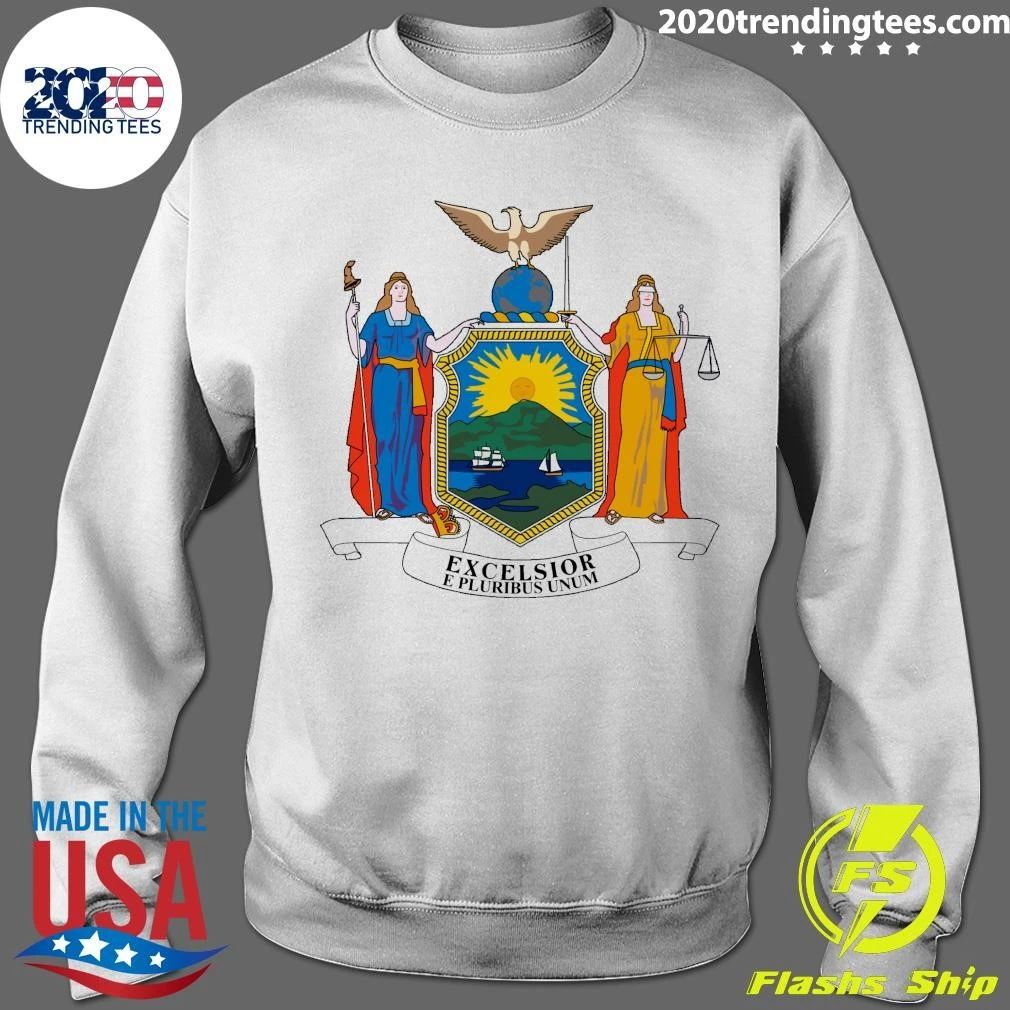 Excelsior E Pluribus Unum Flag of New York 1896–1901 Shirt