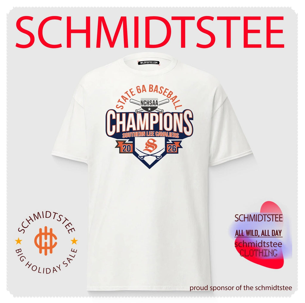 Southern Lee Cavaliers 2026NCHSAA State 6A Baseball Champions shirt