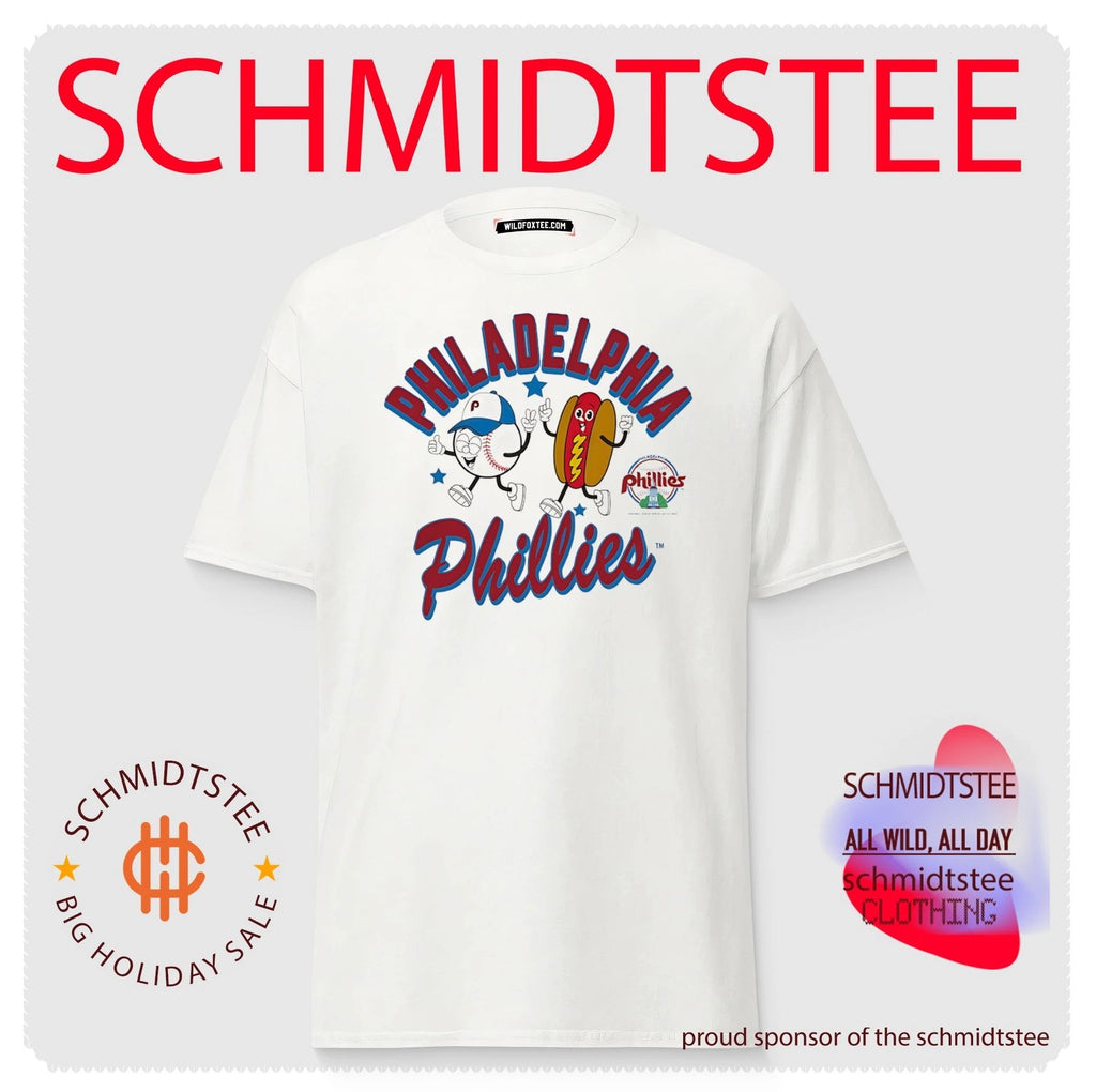 Philadelphia Phillies HotDog Preschool Snack cartoon shirt