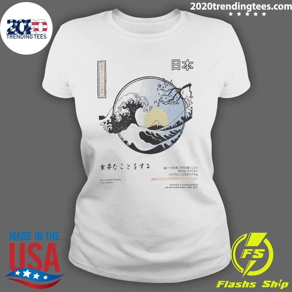 Great wall off Kanagawa Shirt