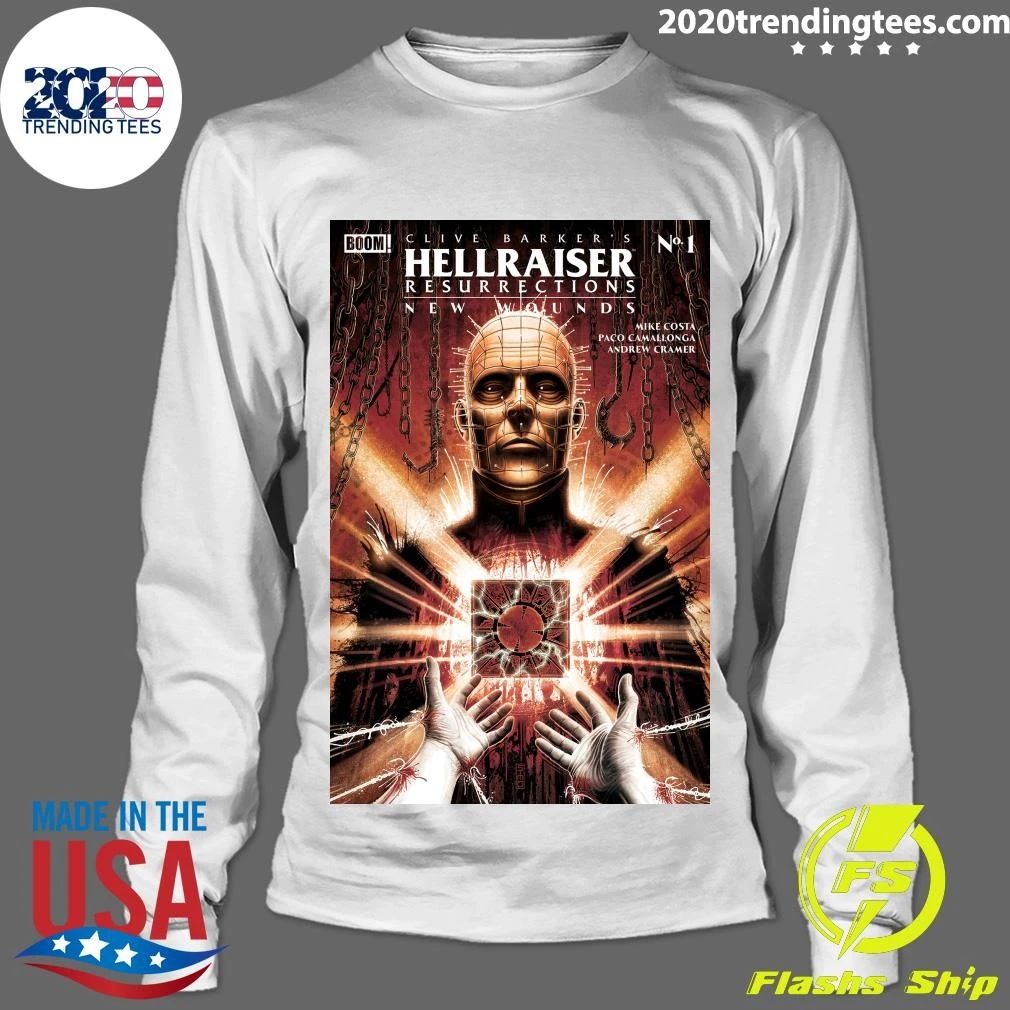 Boom Clive Barker’s Hellraiser Resurrections New Wounds Mike Costa Paco Camallonga Andrew Cramer Shirt