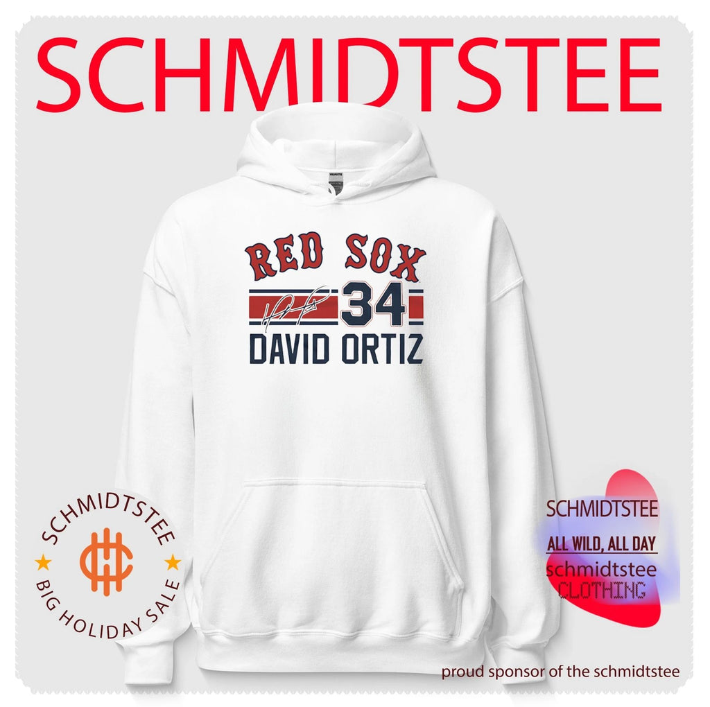 Boston Red Sox David Ortiz Signature Name & Number shirt