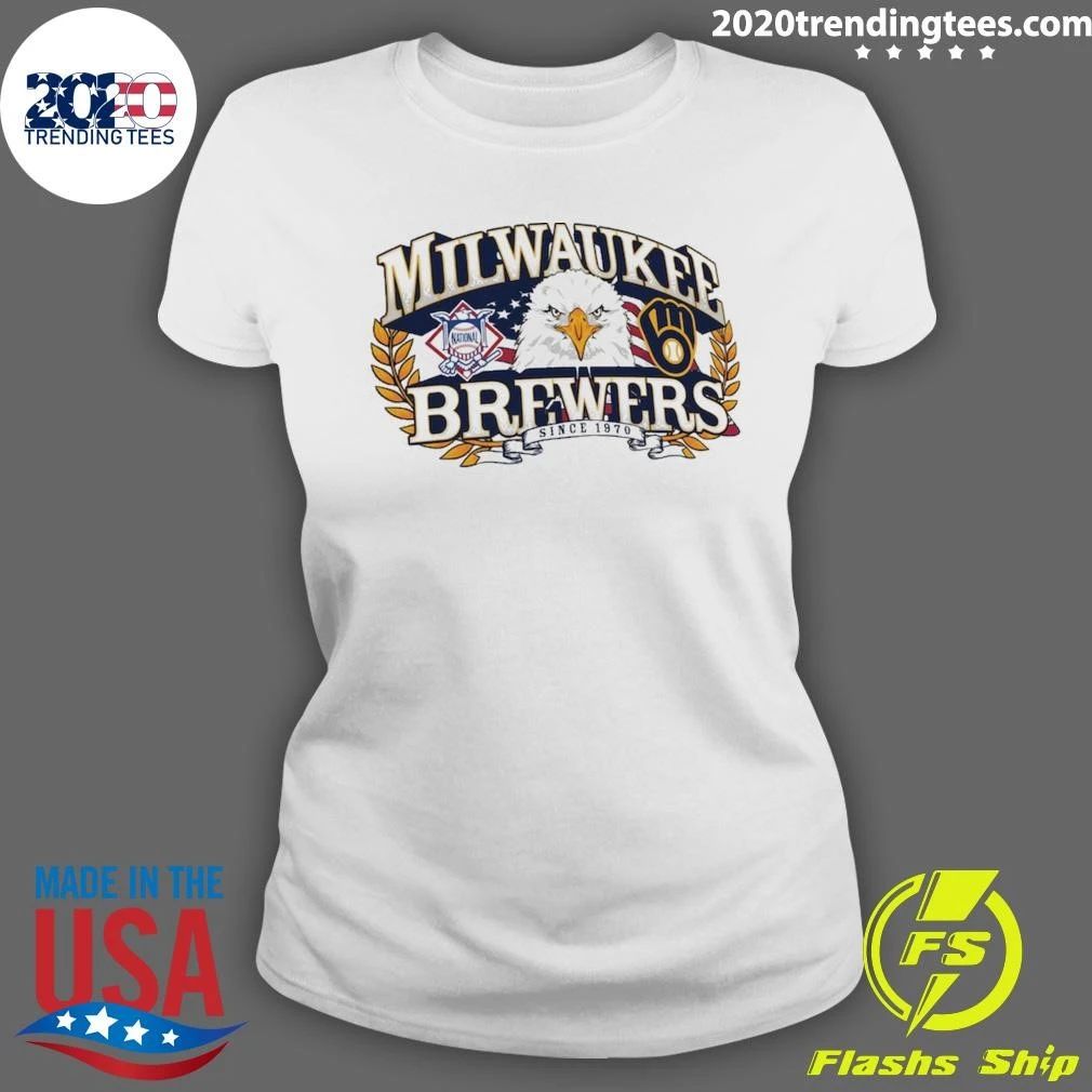 Milwaukee Brewers ’47 Americana Eagle Hitch Adjustable Shirt