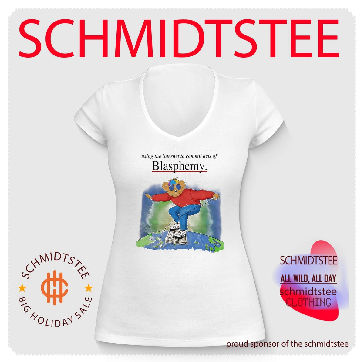 Using the Internet to Commit Acts of Blasphemy shirt