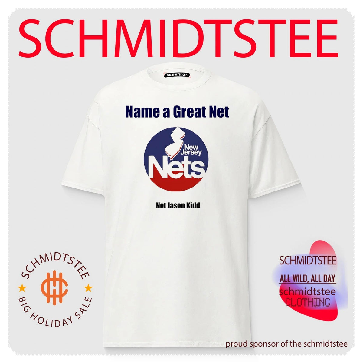 Name a Great Net New Jersey Nets not jason kidd shirt