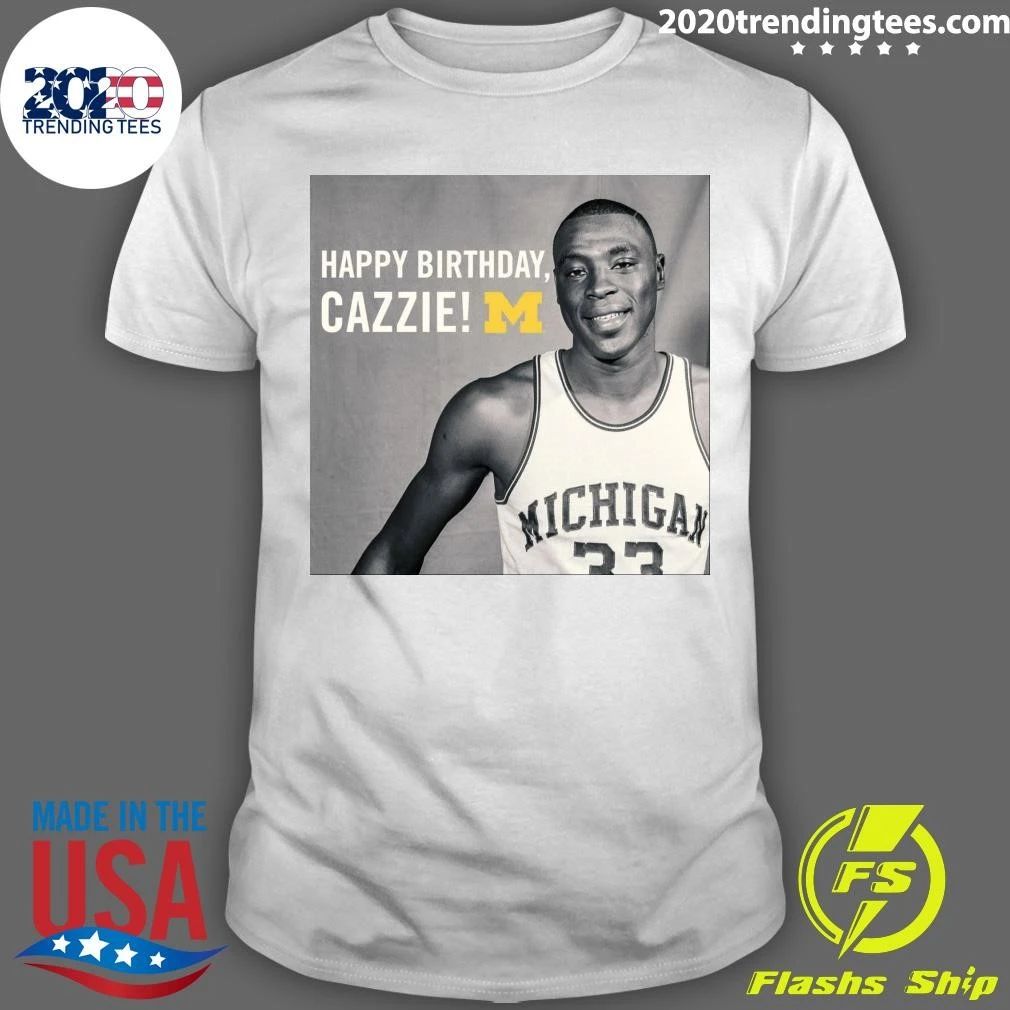 Join US in wishing Cazzie Russell a Happy 80th Birthday Shirt