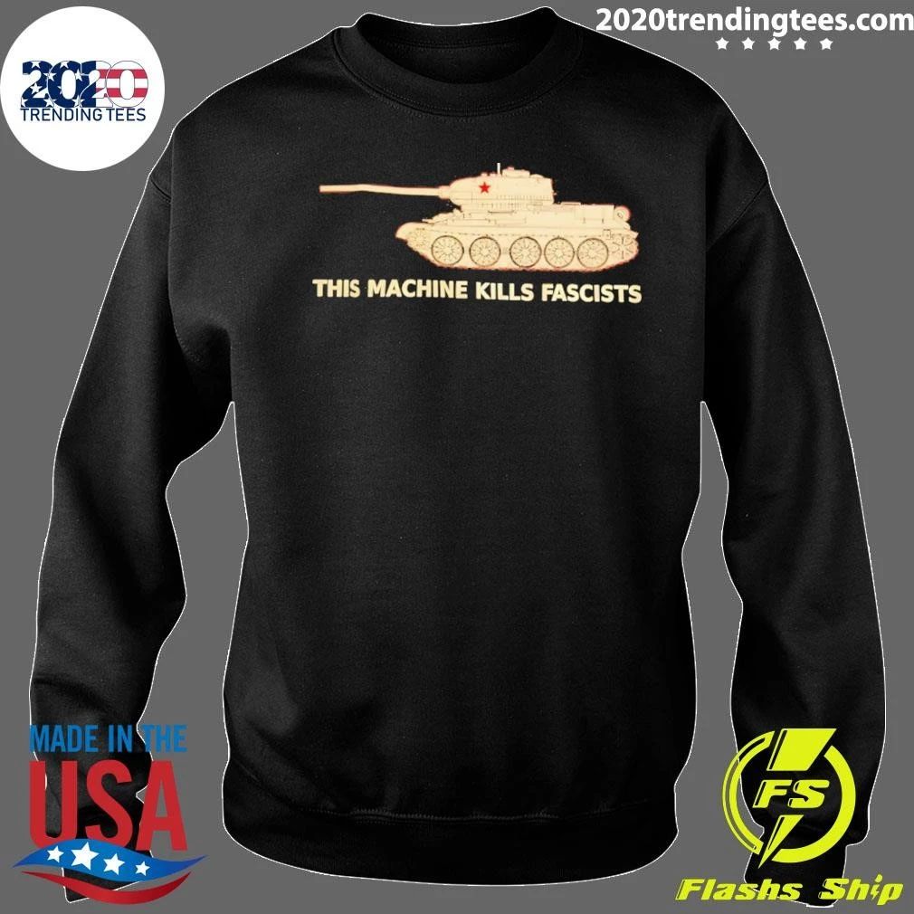 Soviet T-34 Tank This Machine Kills Fascists Shirt