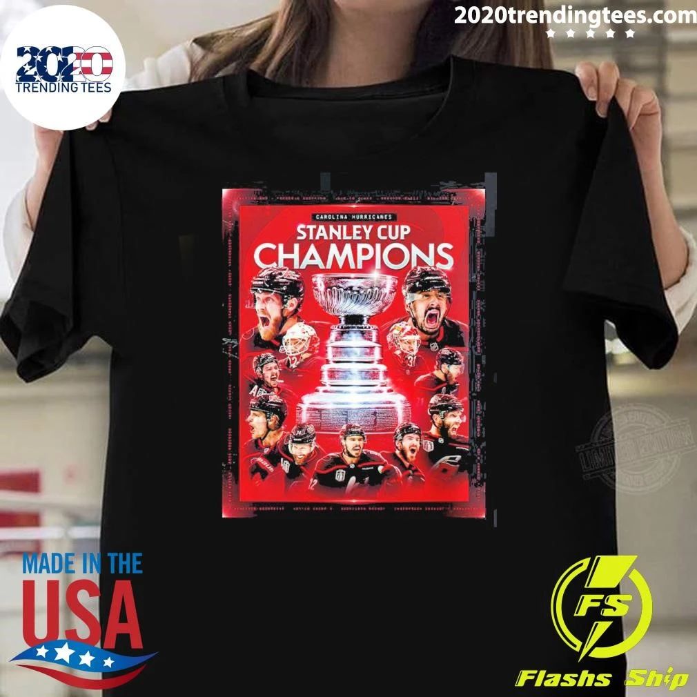 Carolina Hurricanes 2026 Stanley Cup Champions NHL Hockey Shirt
