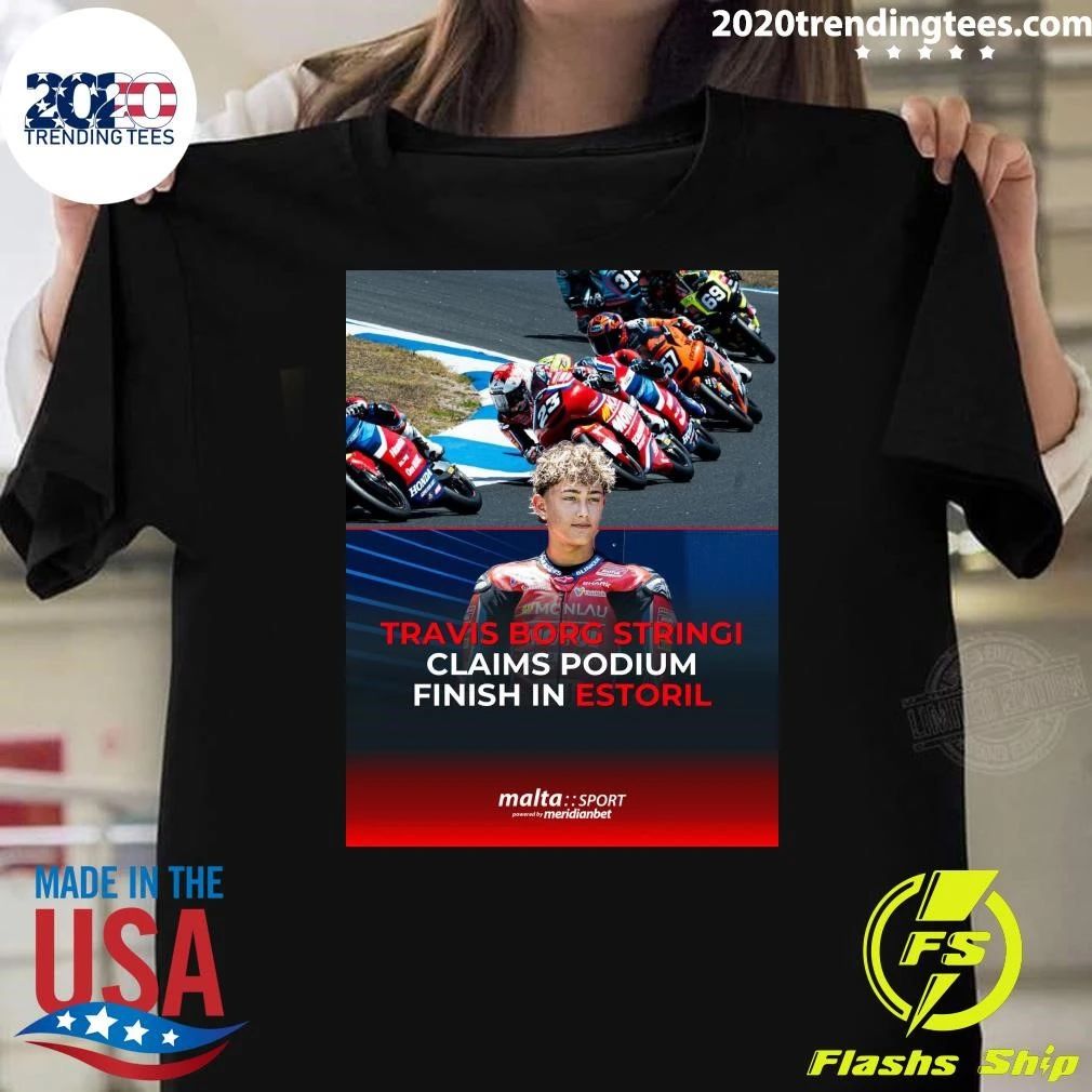 Travis Borg Stringi Claims Podium Finish In Estoril Shirt