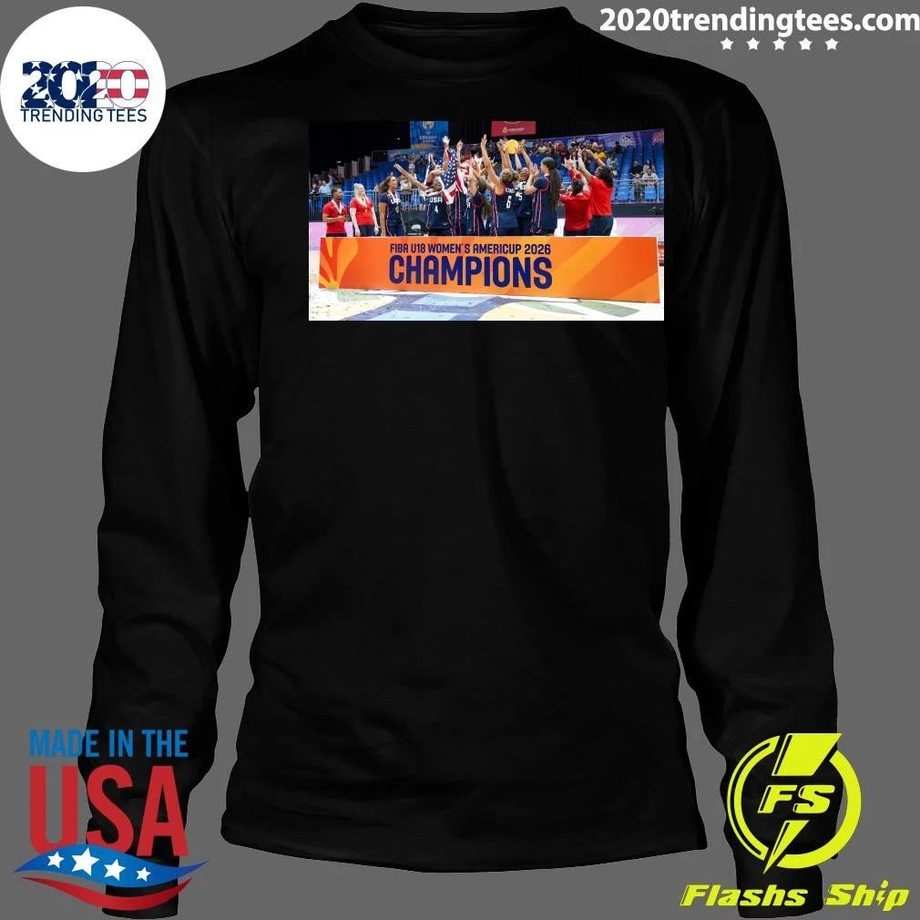 FIBA U18 Women’s Americup 2026 Champions Shirt