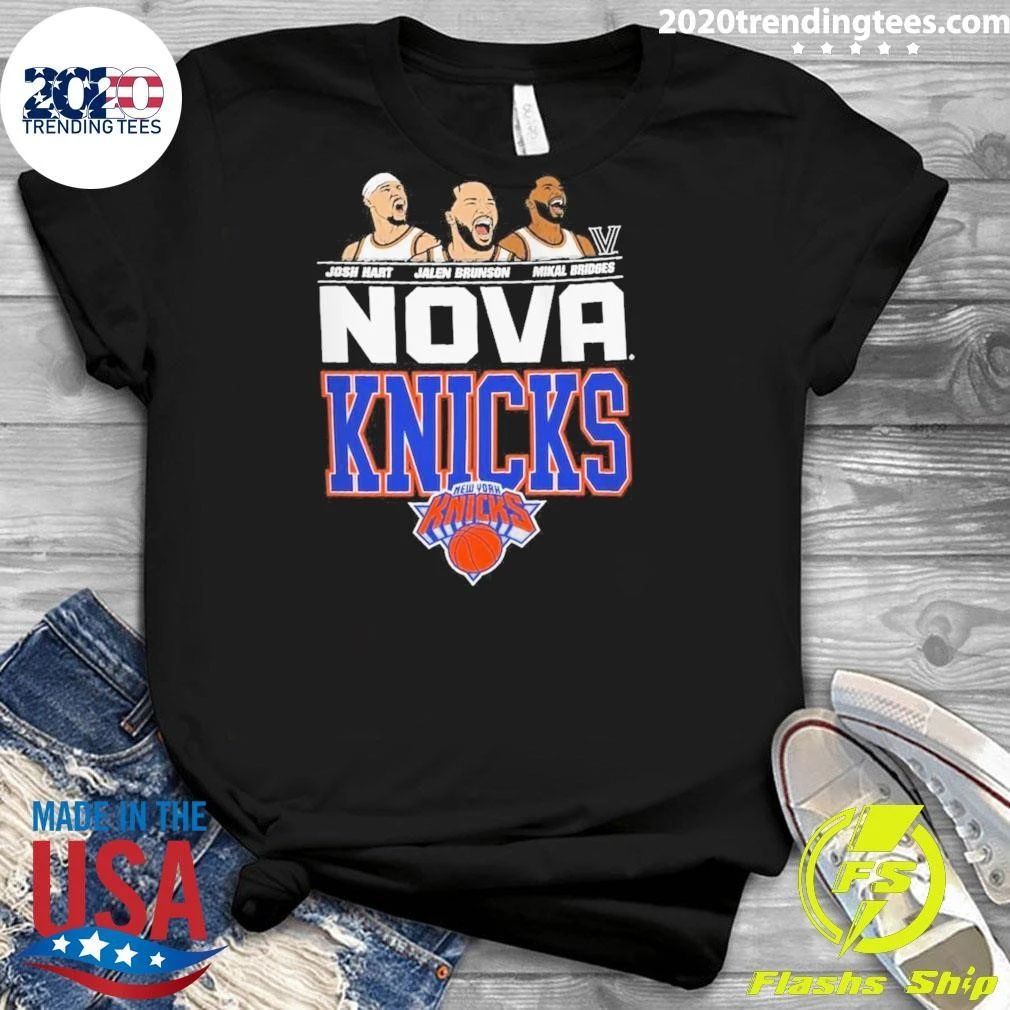 Jalen Brunson, Josh Hart & Mikal Bridges Outerstuff Youth Nova Knicks Shirt