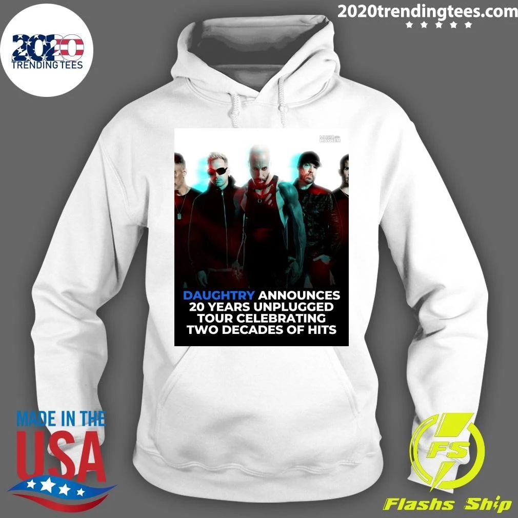 A Daughtry Announces 20 Years Unplugged Tour Celebrating Two Decades Of Hits Shirt
