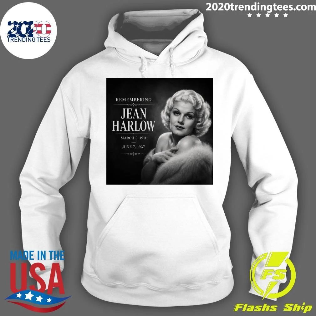 Remembering Jean Harlow March 3, 1911 – June 7, 1937 Shirt