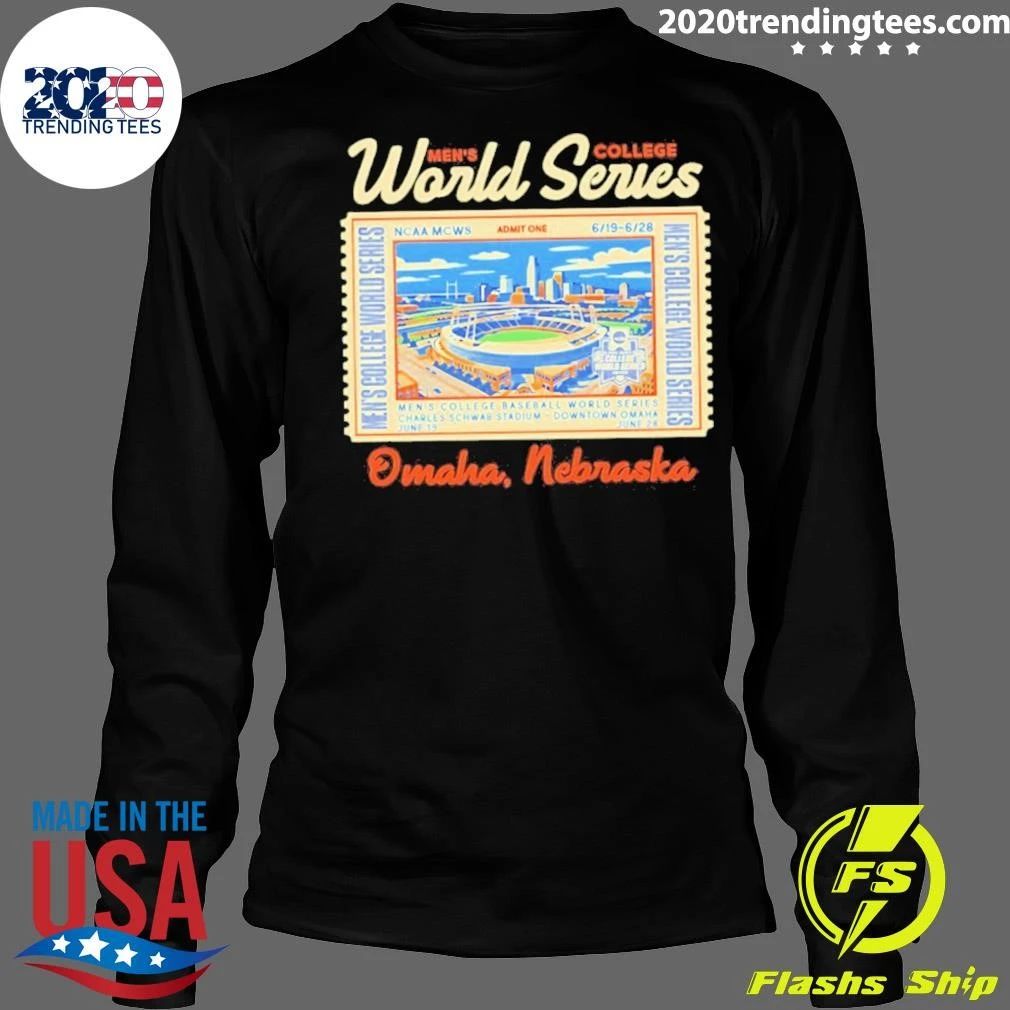 2026 Men’s College World Series Omaha Nebraska Shirt